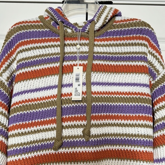 REBECCA TAYLOR
Cotton Chevron‎ OVERSIZED Hooded Sweater size Small - Picture 5 of 9